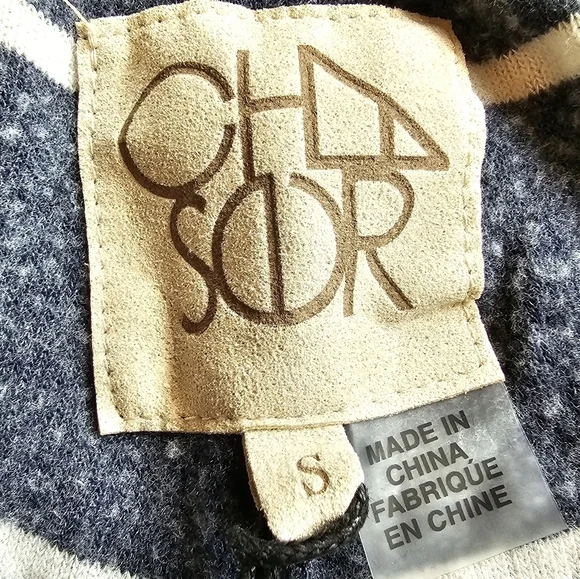 Chaser Cozy Knit Drawstring Cuffed Striped Lounge Joggers Size S - Picture 7 of 16